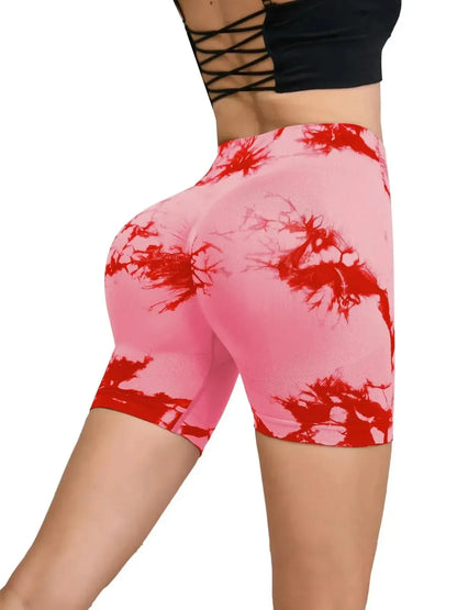 Motif tie & dye pour un look fitness affirmé-Saylana