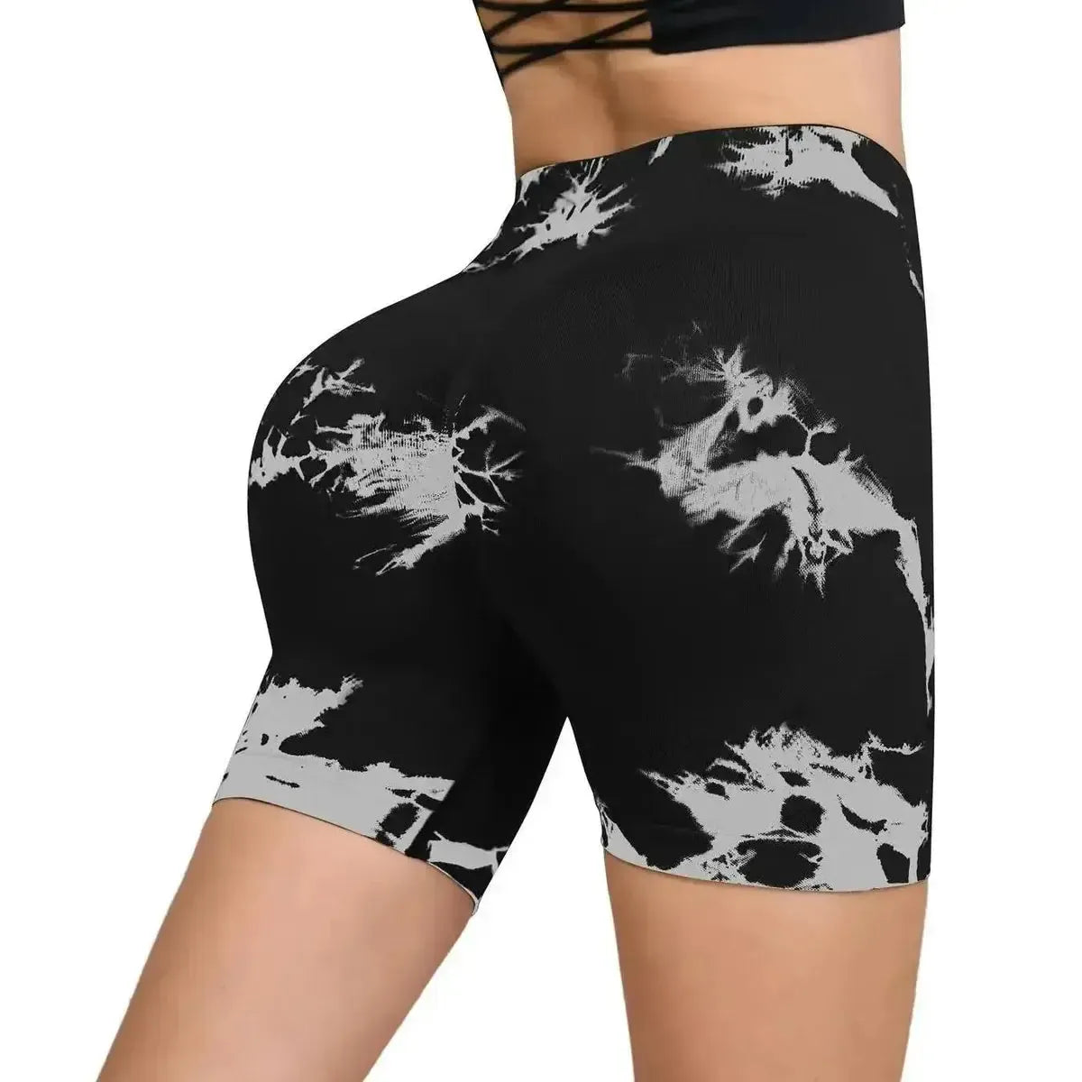 Motif tie & dye pour un look fitness affirmé-Saylana