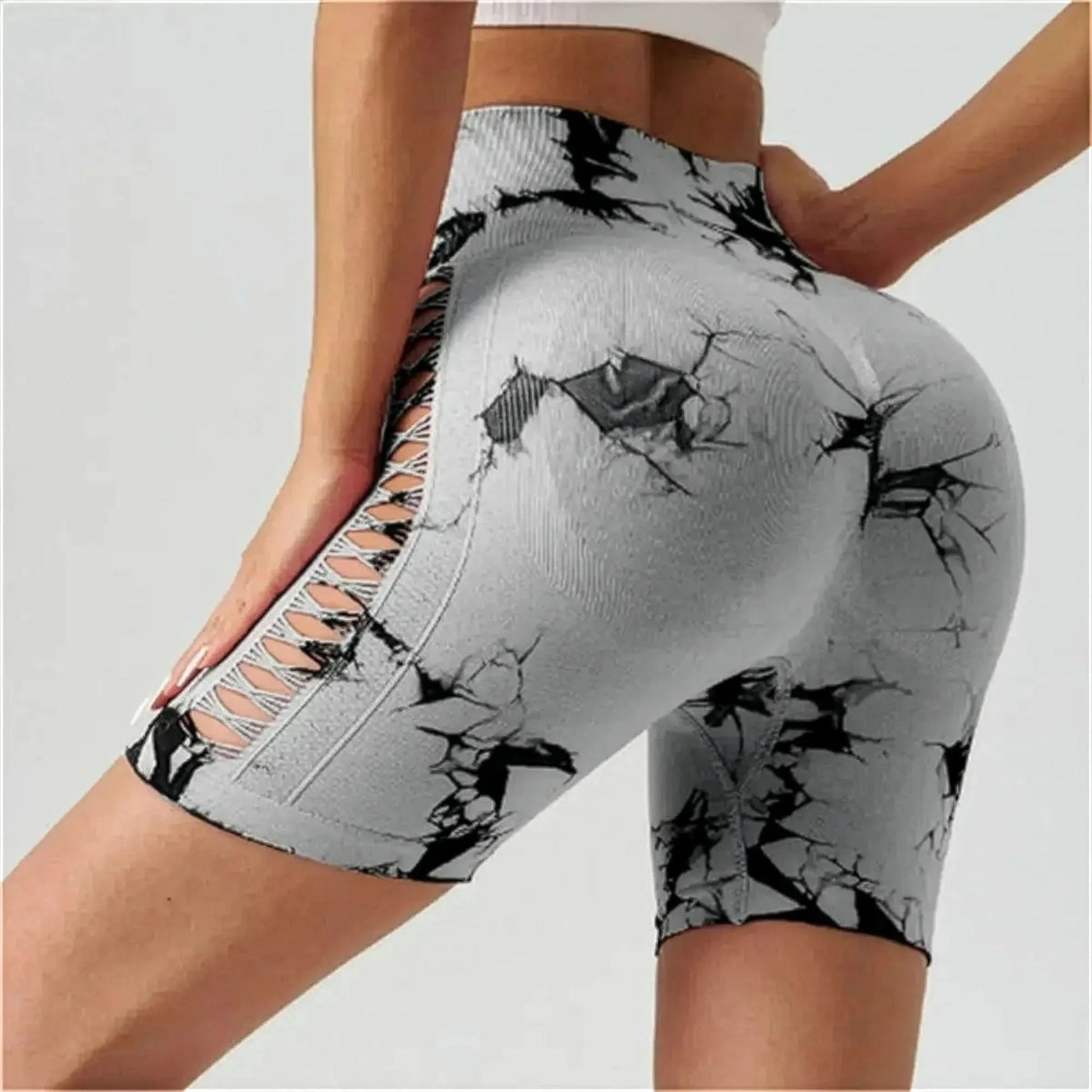 Motif tie & dye pour un look fitness affirmé - Saylana