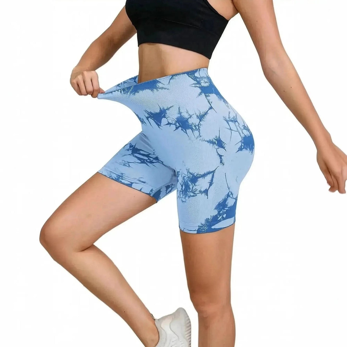 Motif tie & dye pour un look fitness affirmé - Saylana