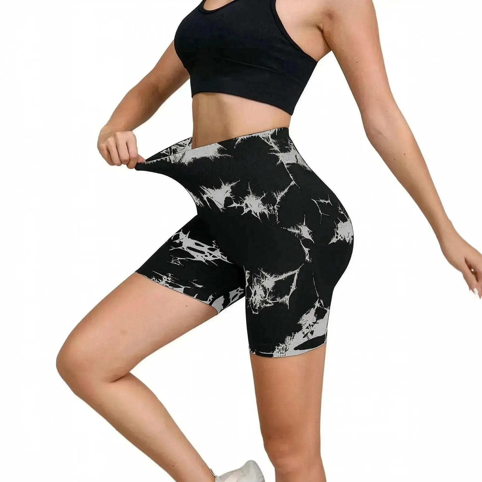 Motif tie & dye pour un look fitness affirmé - Saylana