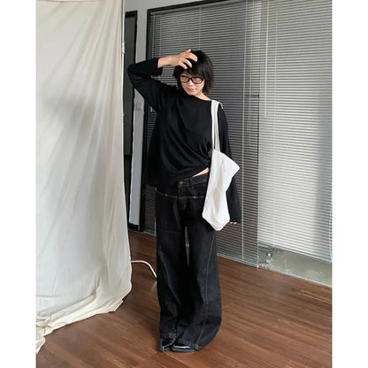 Pantalon Denim Baggy Style Y2K Vintage US-Saylana