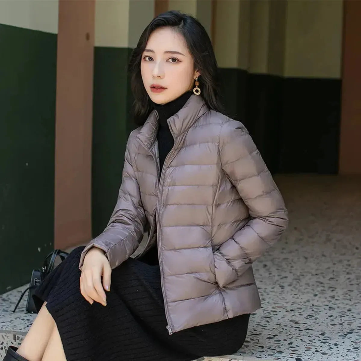 Parka Courte Ultra Light-Saylana