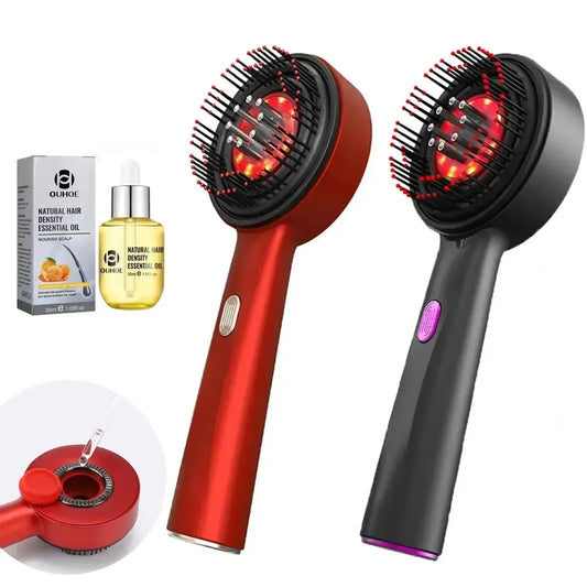 Peigne Massage Vibrant 3 Modes LED-Saylana