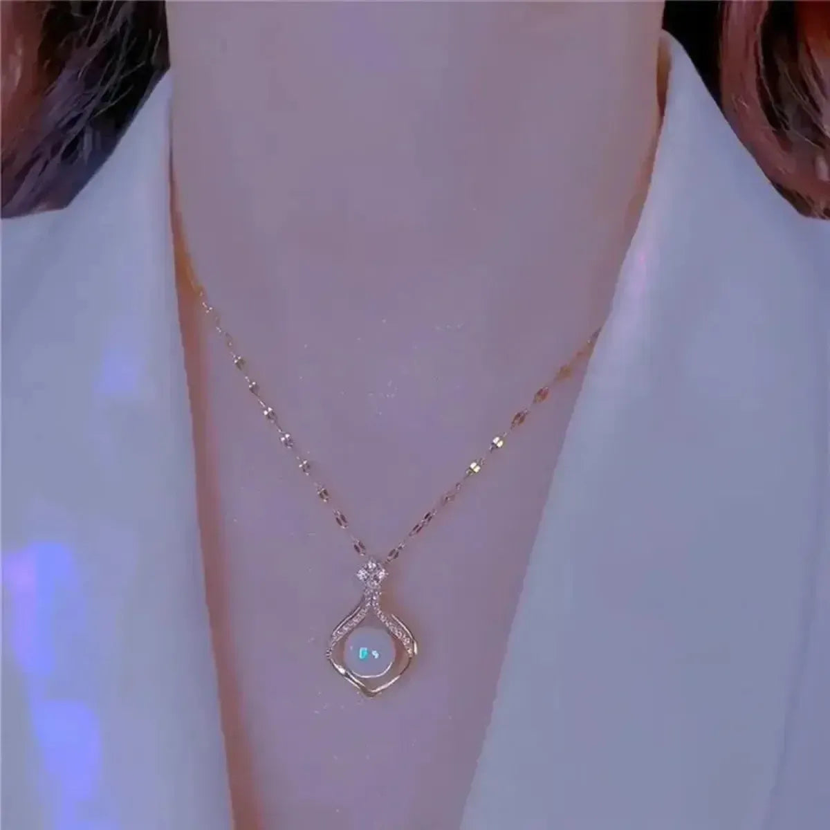 Pendentif Minimaliste Géométrique-Saylana