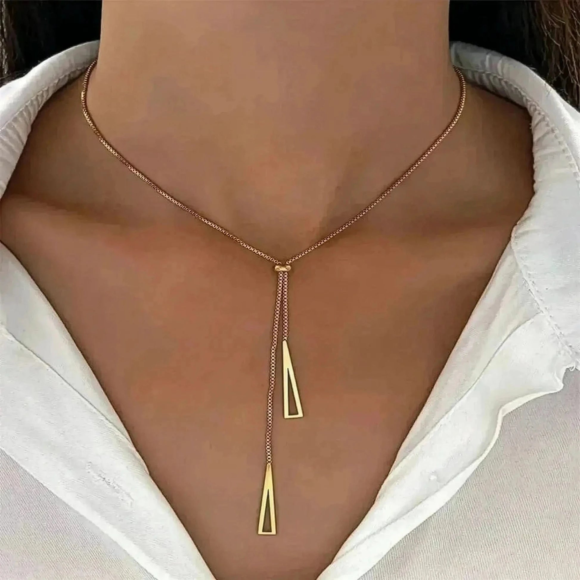 Pendentif Minimaliste Géométrique - Saylana
