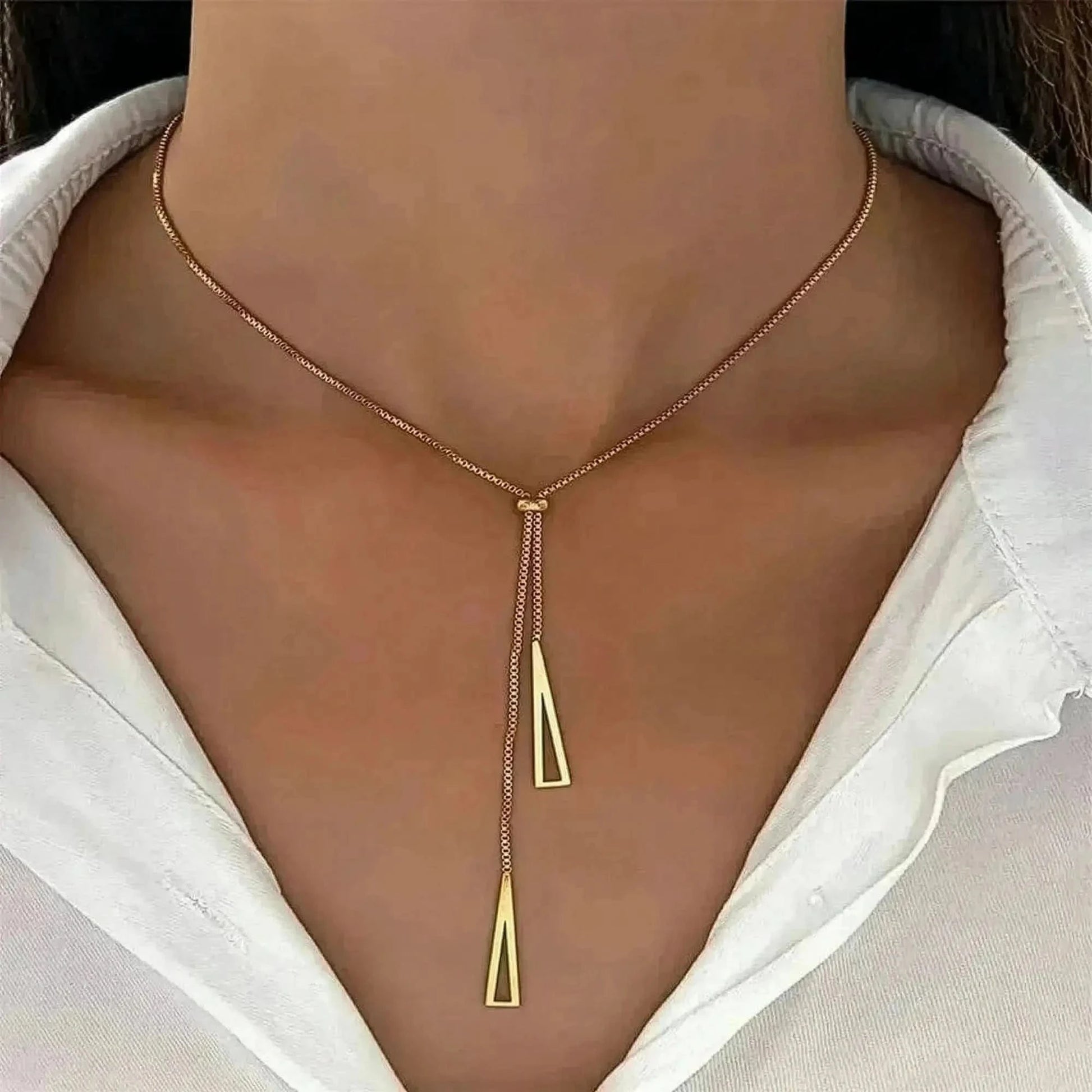 Pendentif Minimaliste Géométrique - Saylana