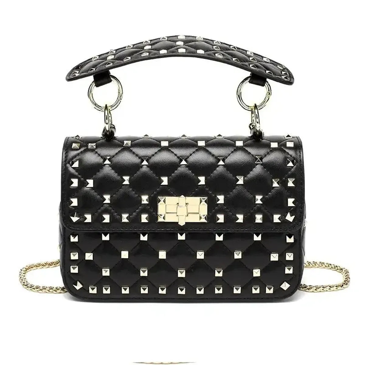 Petit Sac Carré Clouté-Saylana