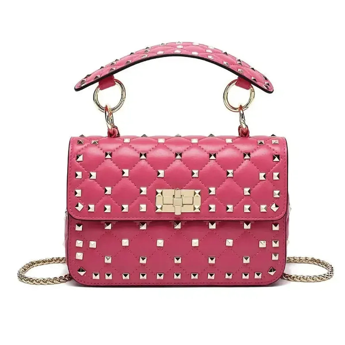 Petit Sac Carré Clouté-Saylana