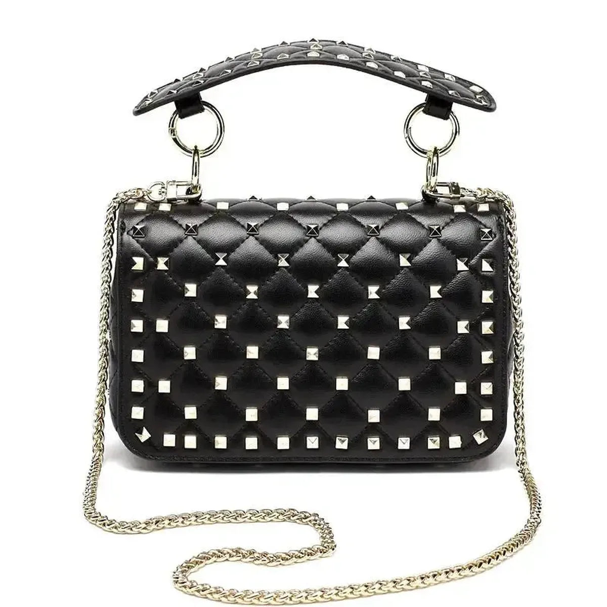 Petit Sac Carré Clouté-Saylana