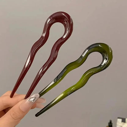 Pic Cheveux U Acétate Écaille-Saylana