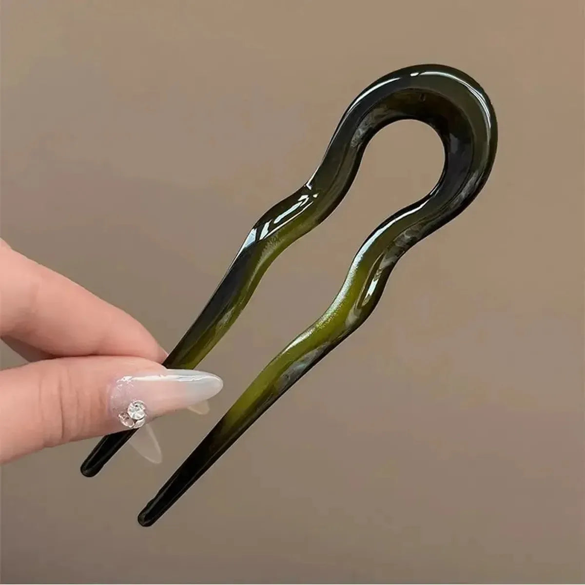 Pic Cheveux U Acétate Écaille-Saylana