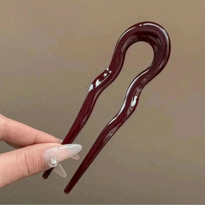 Pic Cheveux U Acétate Écaille - Saylana