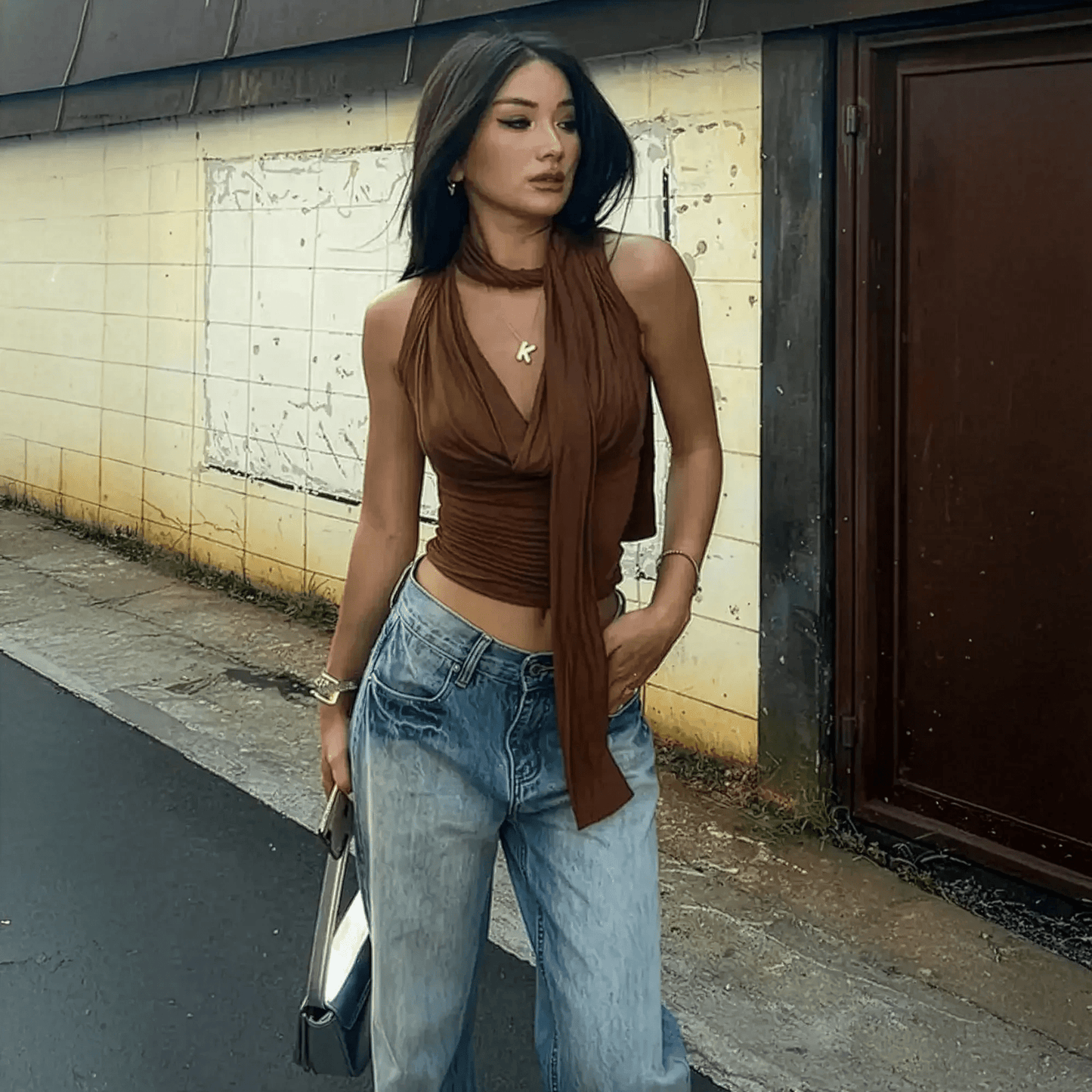 Pièce estivale ajustée au design raffiné - Saylana