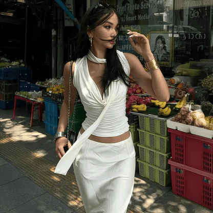 Pièce estivale ajustée au design raffiné - Saylana