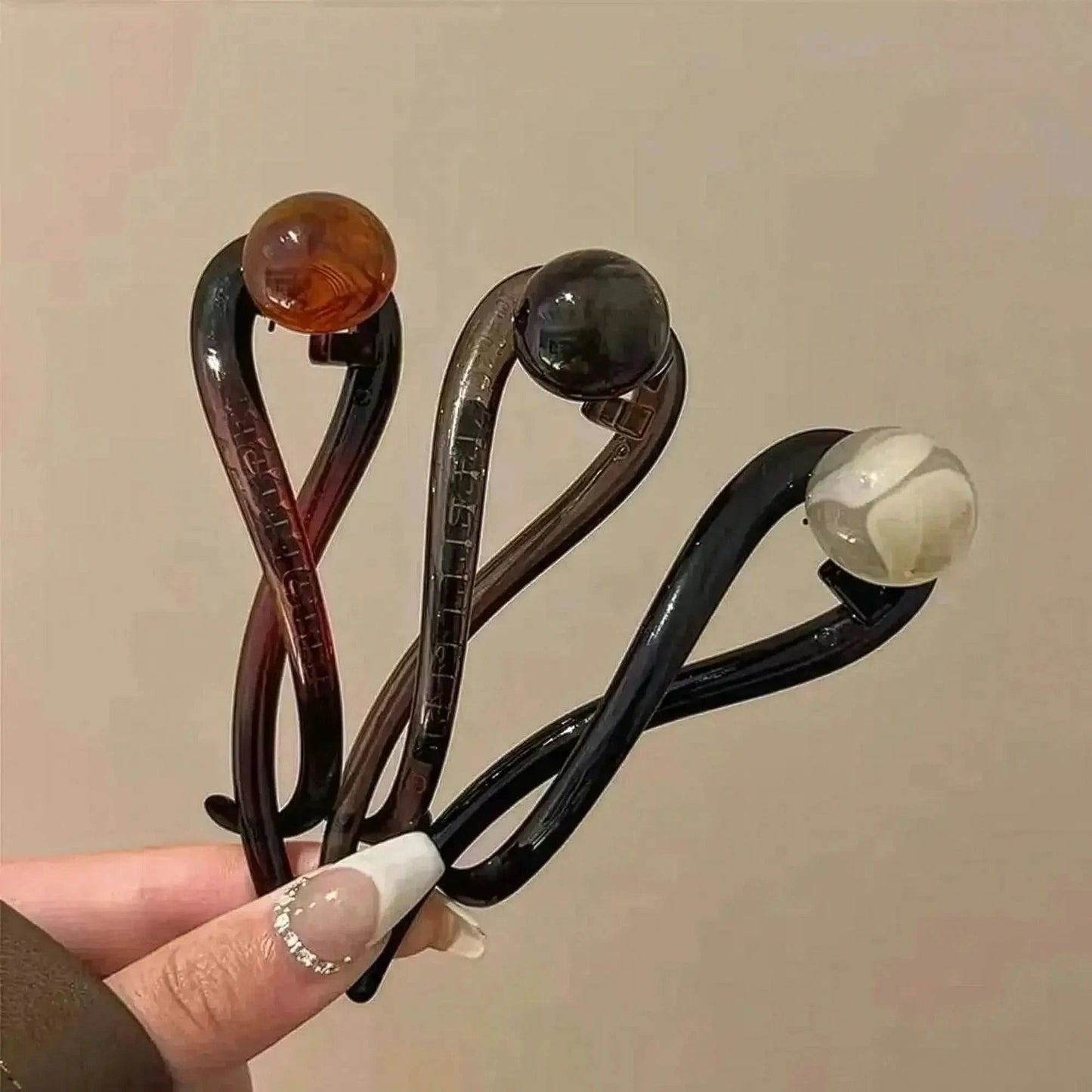 Pince Twist Perles Acrylique - Saylana