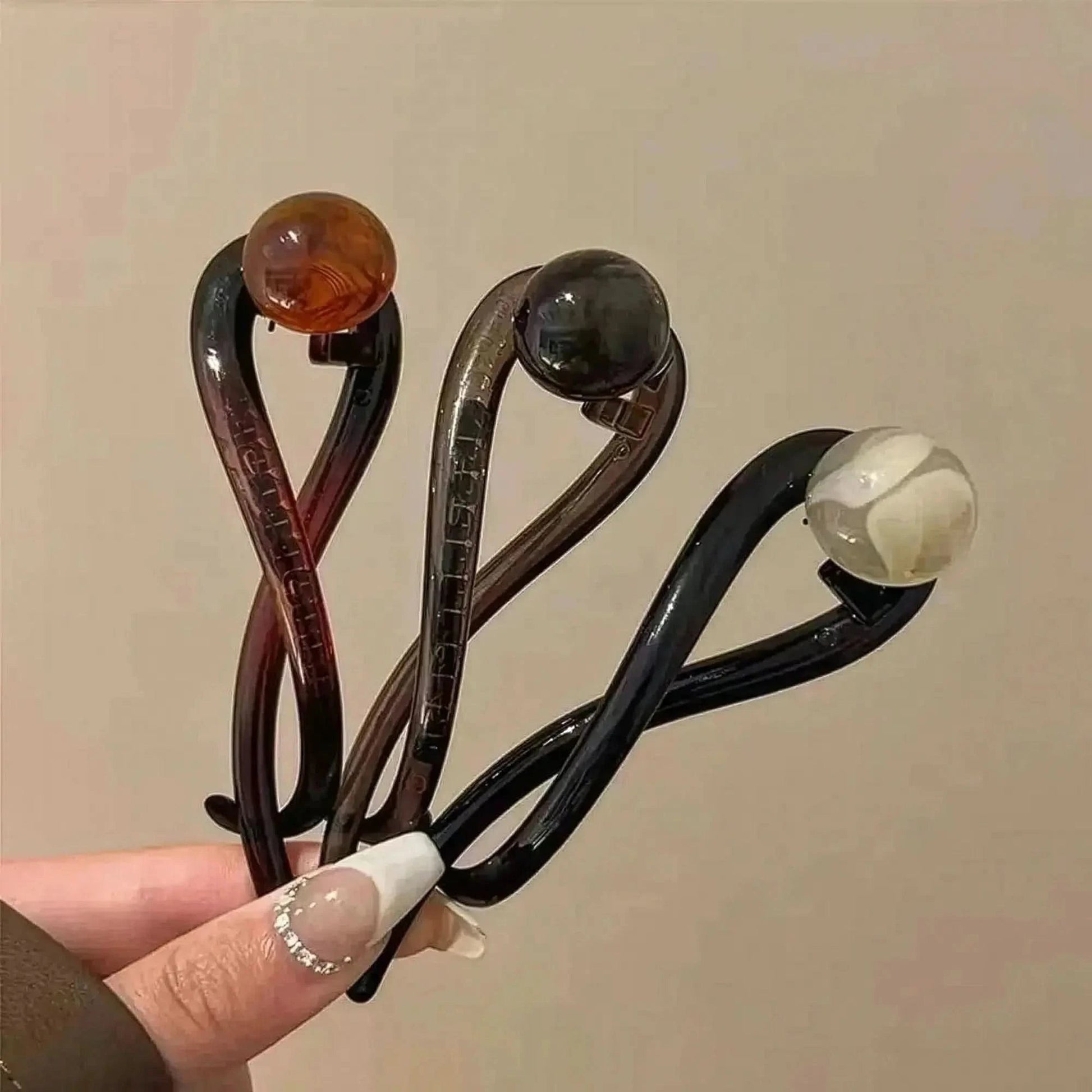 Pince Twist Perles Acrylique - Saylana