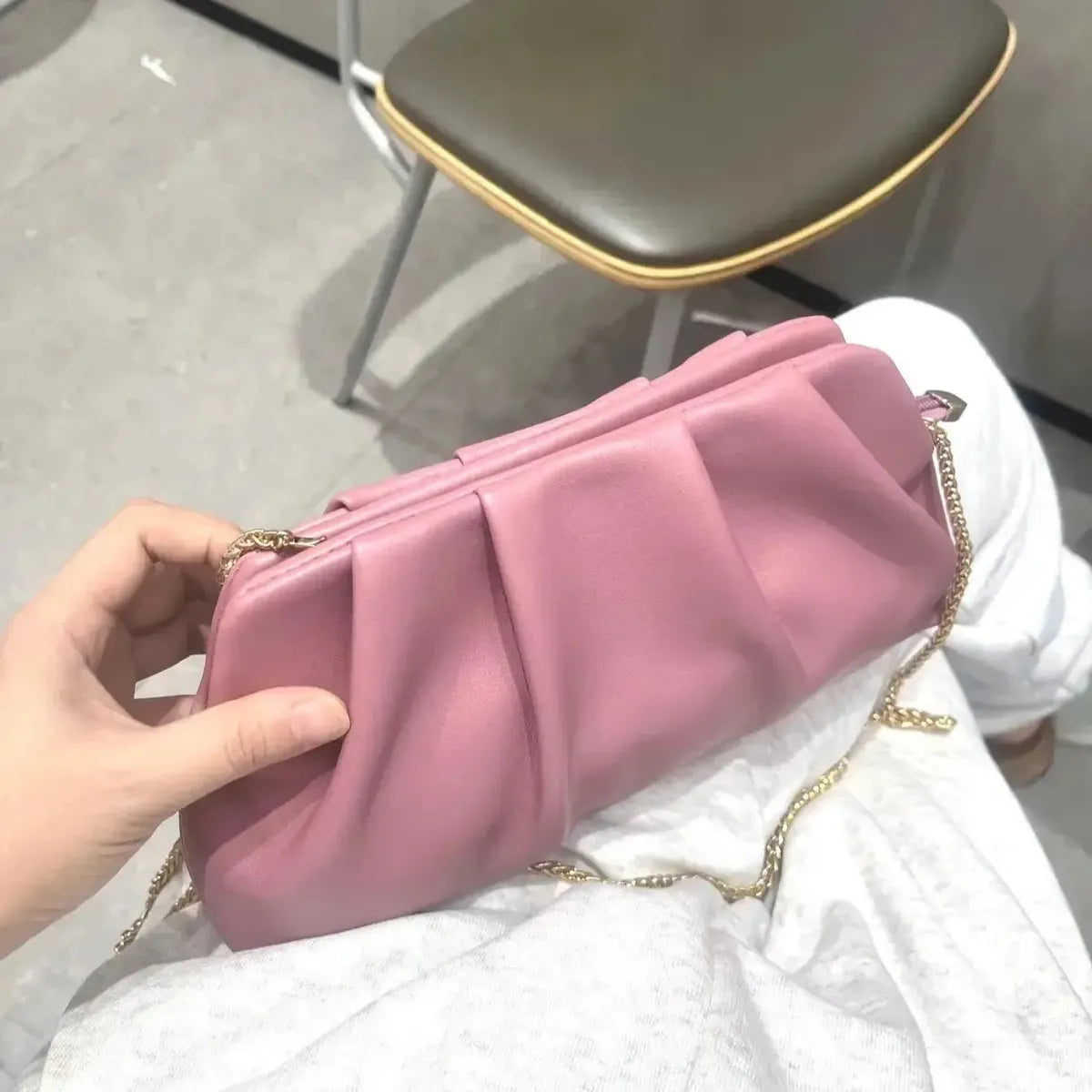 Pochette Chaîne Luxe Femme-Saylana