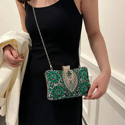 Pochette de Soirée Strass Luxe-Saylana