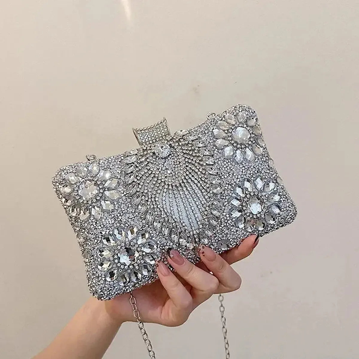 Pochette de Soirée Strass Luxe-Saylana