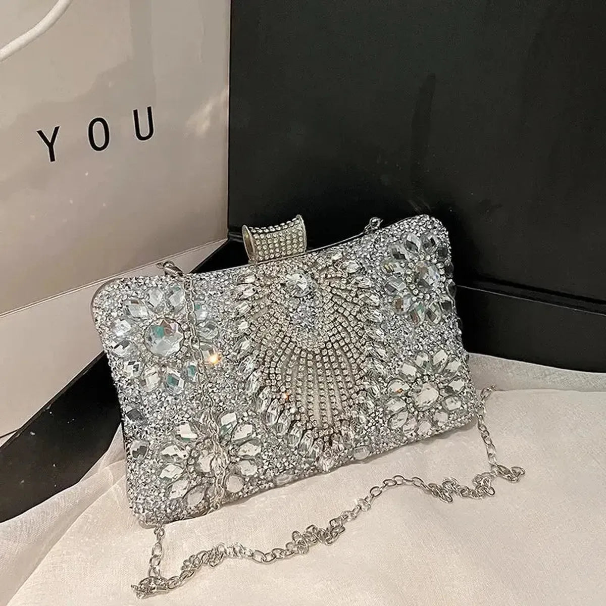 Pochette de Soirée Strass Luxe-Saylana