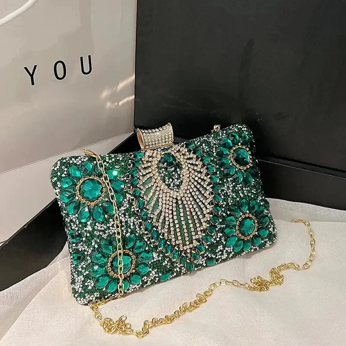 Pochette de Soirée Strass Luxe-Saylana