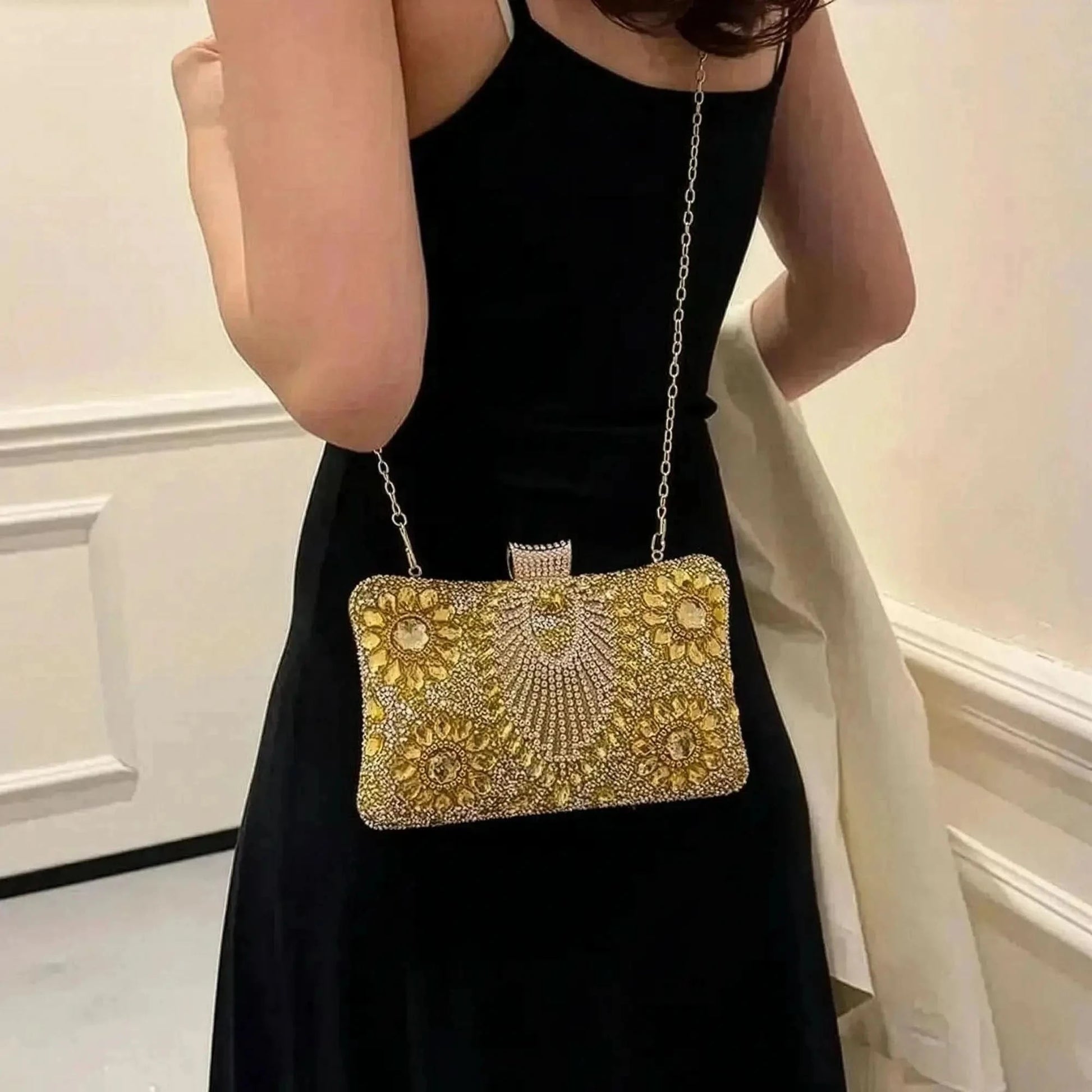Pochette de Soirée Strass Luxe - Saylana