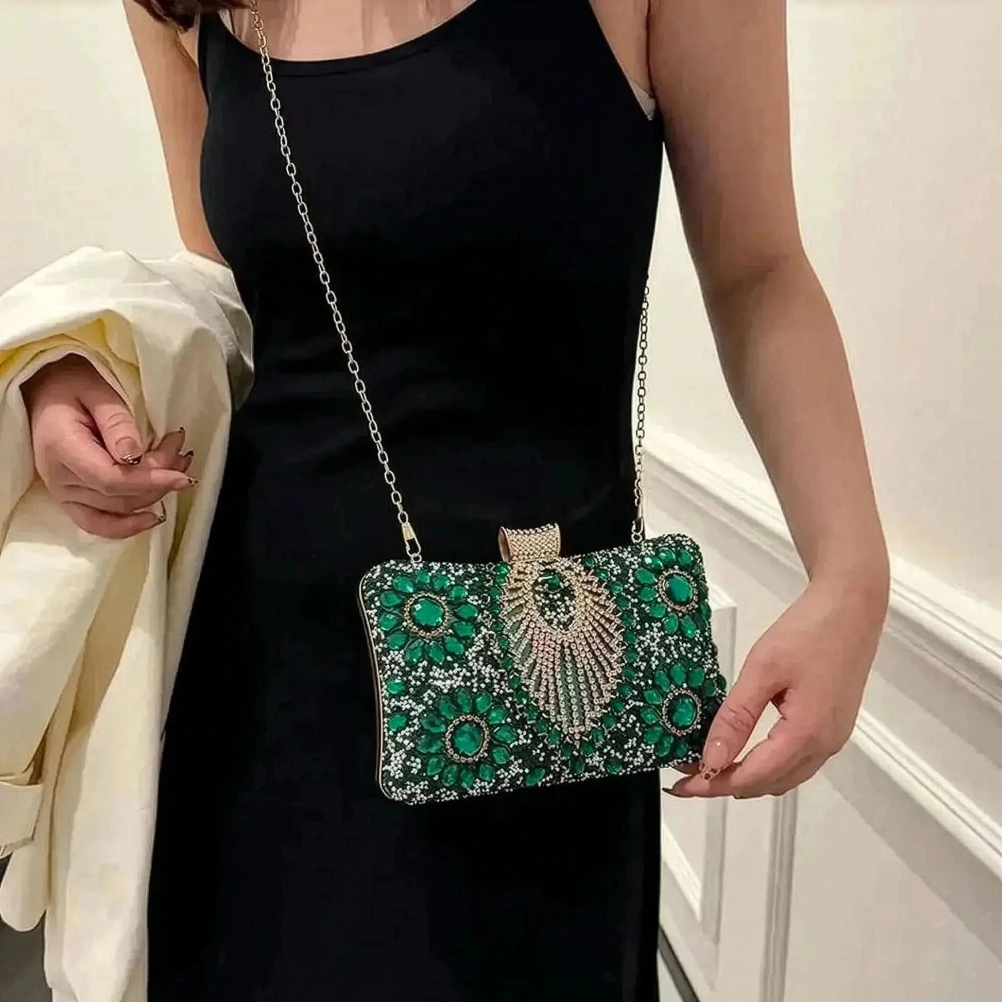 Pochette de Soirée Strass Luxe - Saylana