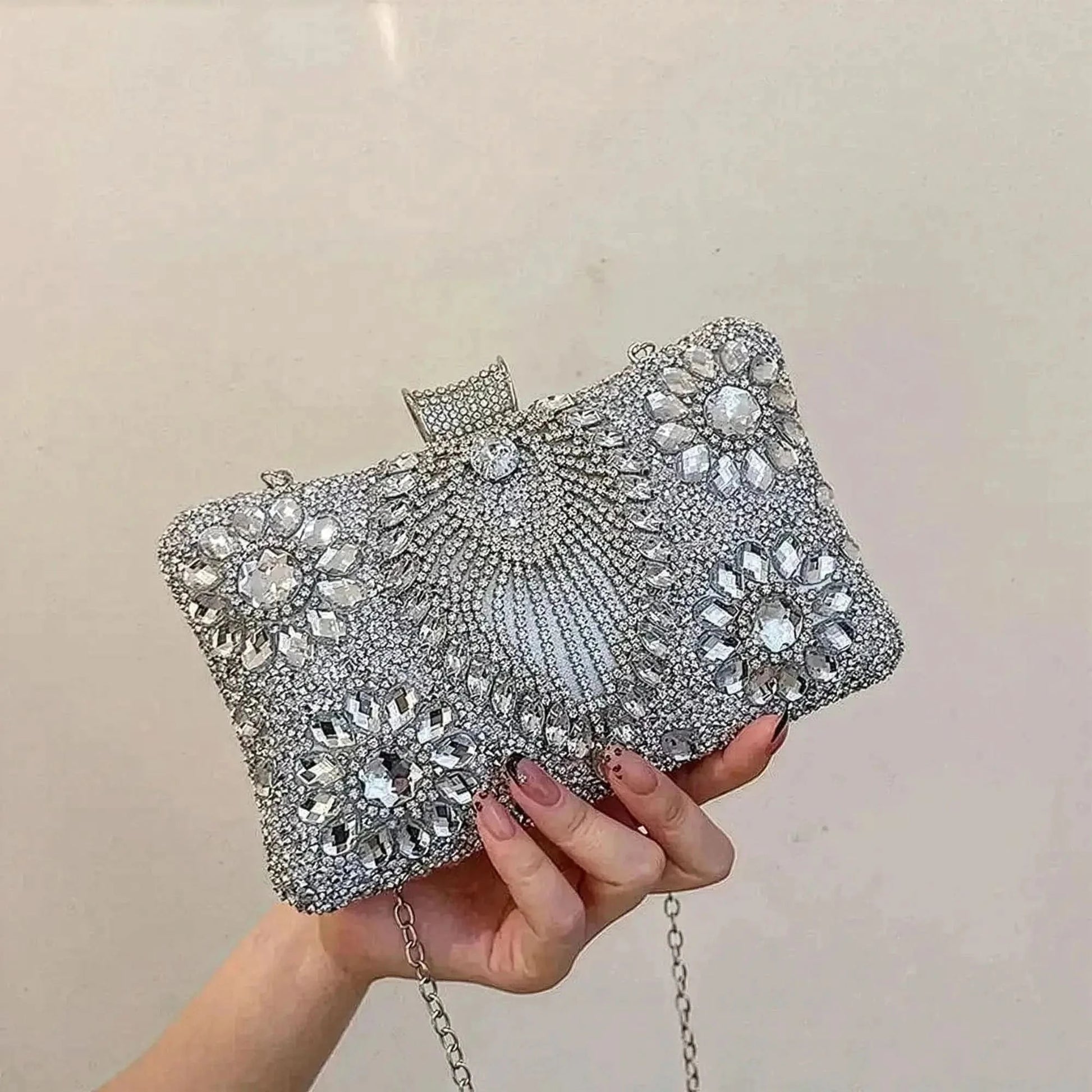 Pochette de Soirée Strass Luxe - Saylana