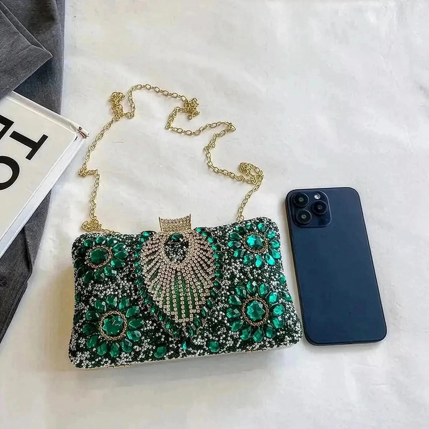 Pochette de Soirée Strass Luxe - Saylana