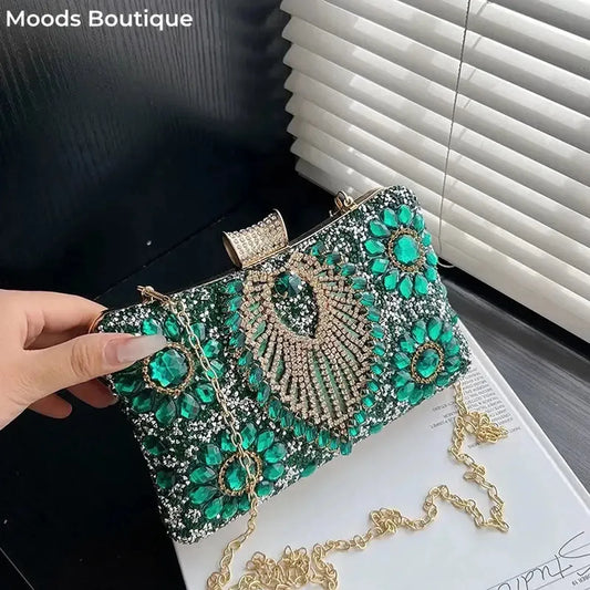 Pochette de Soirée Strass Luxe-Saylana