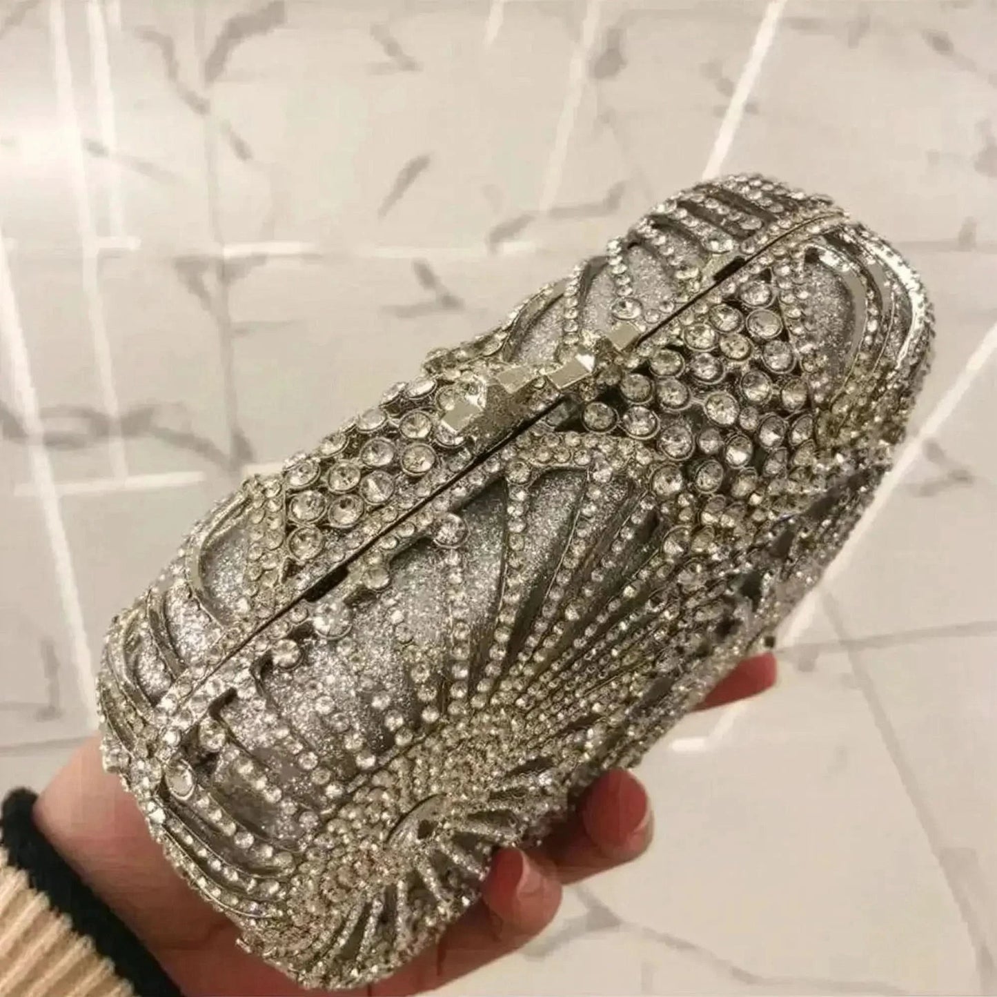 Pochette Élégante Soirée Diamant - Saylana