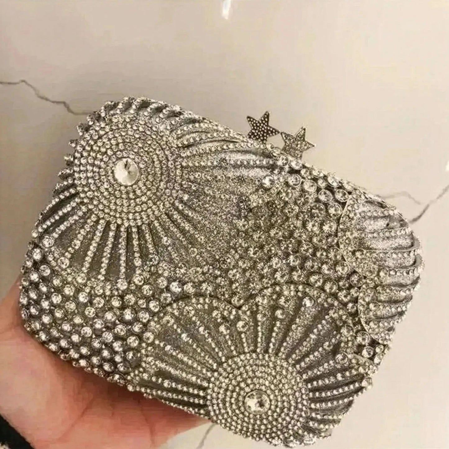 Pochette Élégante Soirée Diamant - Saylana