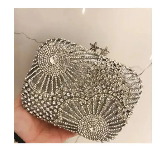 Pochette Élégante Soirée Diamant-Saylana