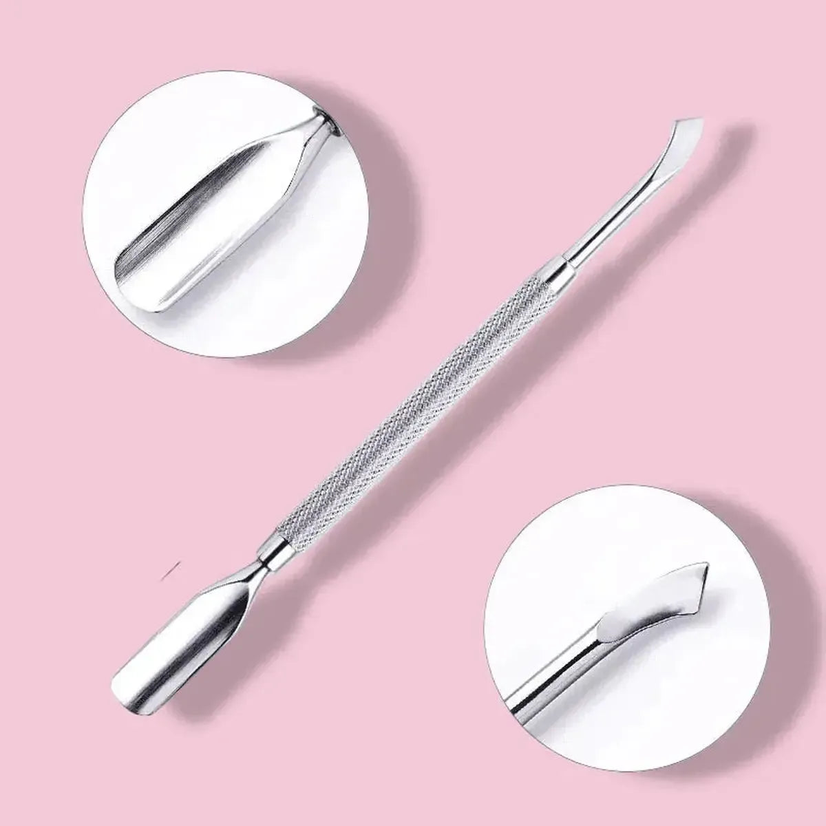Pousse-Cuticules Acier Double-Embout-Saylana