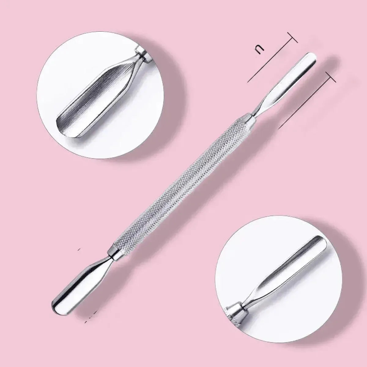 Pousse-Cuticules Acier Double-Embout-Saylana