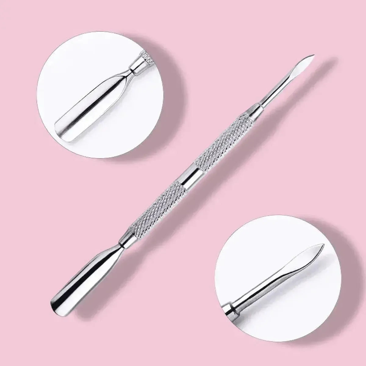 Pousse-Cuticules Acier Double-Embout-Saylana