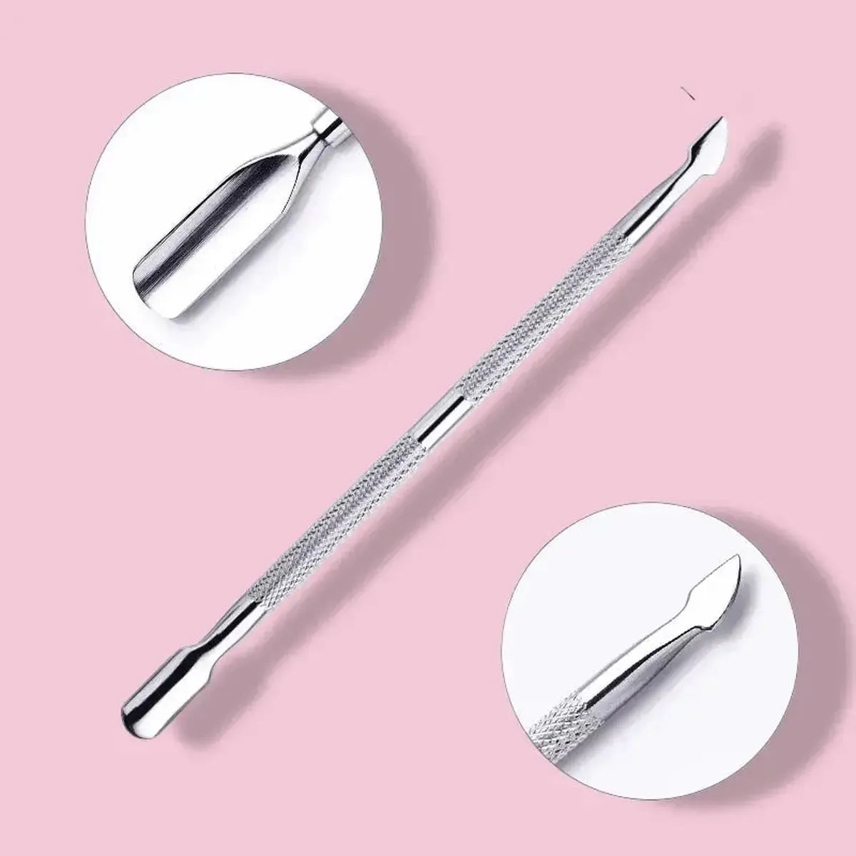 Pousse-Cuticules Acier Double-Embout-Saylana