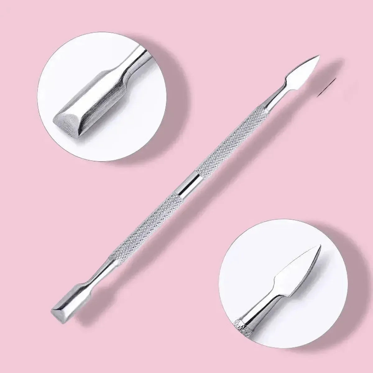 Pousse-Cuticules Acier Double-Embout-Saylana
