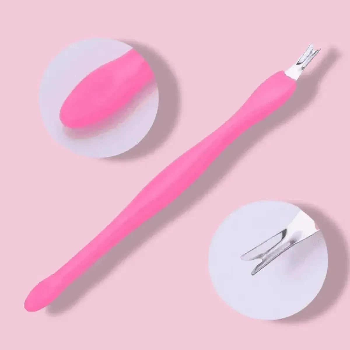 Pousse-Cuticules Acier Double-Embout-Saylana