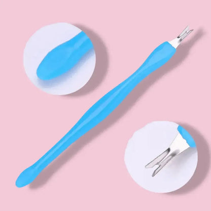 Pousse-Cuticules Acier Double-Embout-Saylana