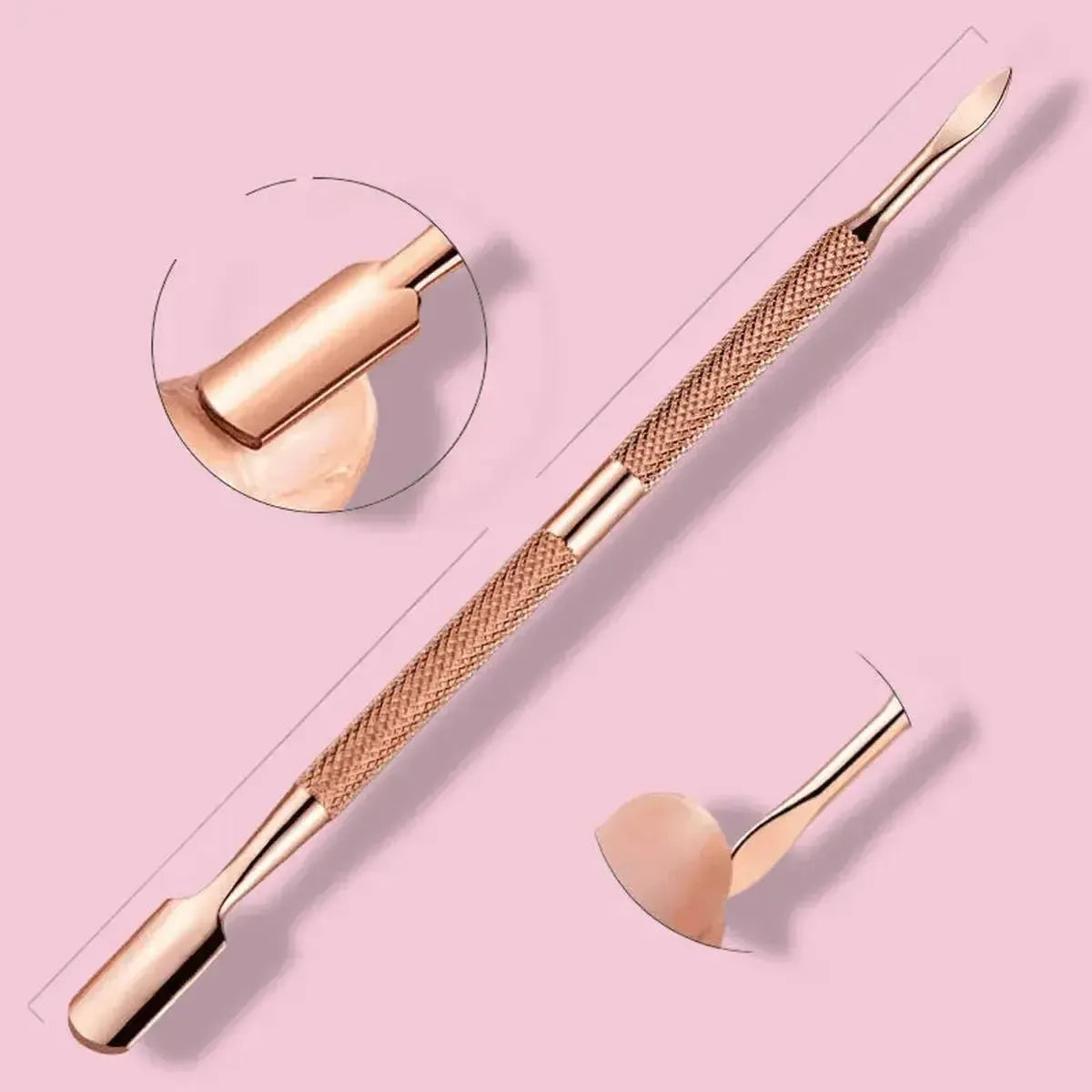 Pousse-Cuticules Acier Double-Embout-Saylana