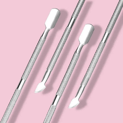 Pousse-Cuticules Acier Double-Embout-Saylana