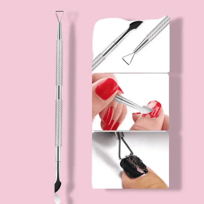 Pousse-Cuticules Acier Double-Embout-Saylana