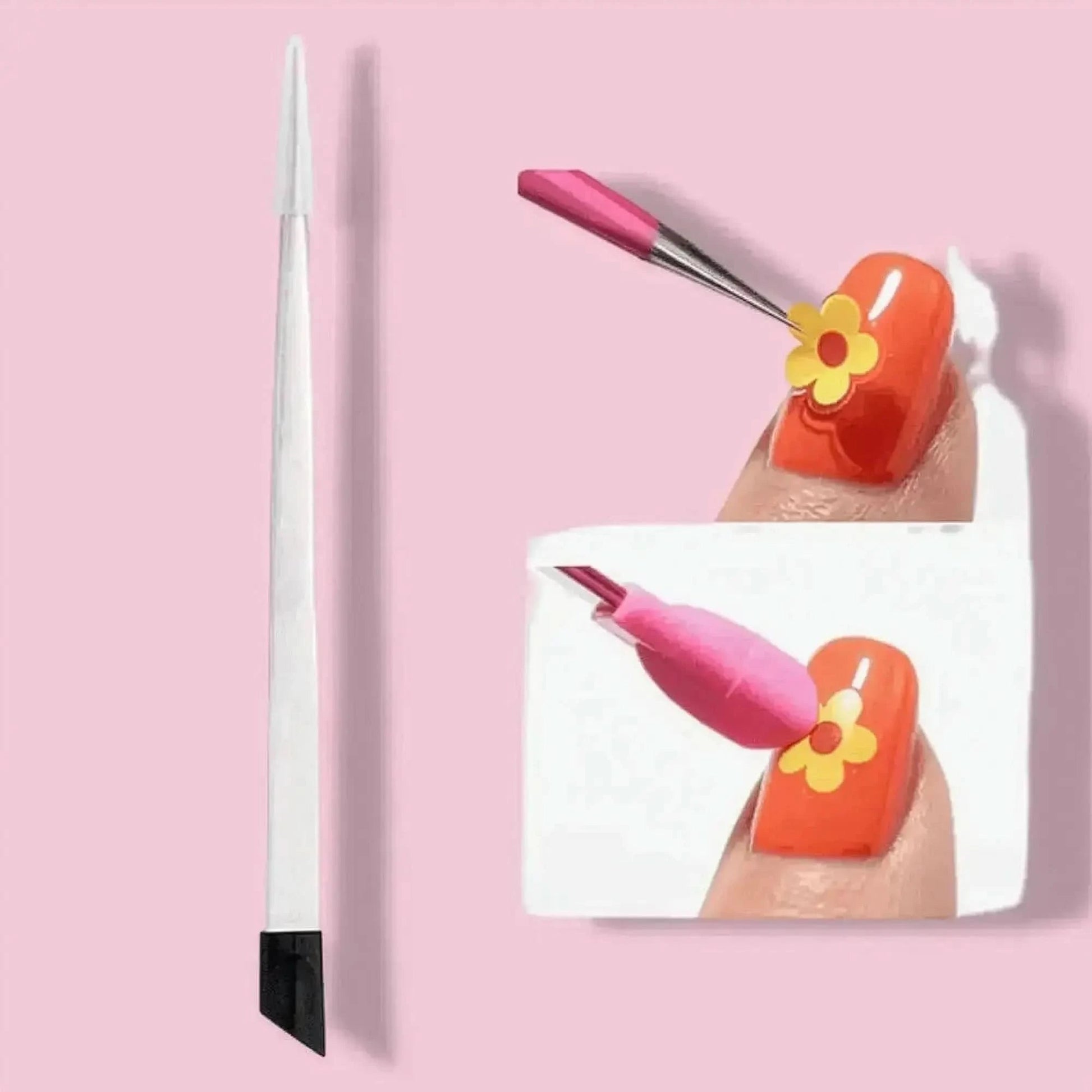 Pousse - Cuticules Acier Double - Embout - Saylana