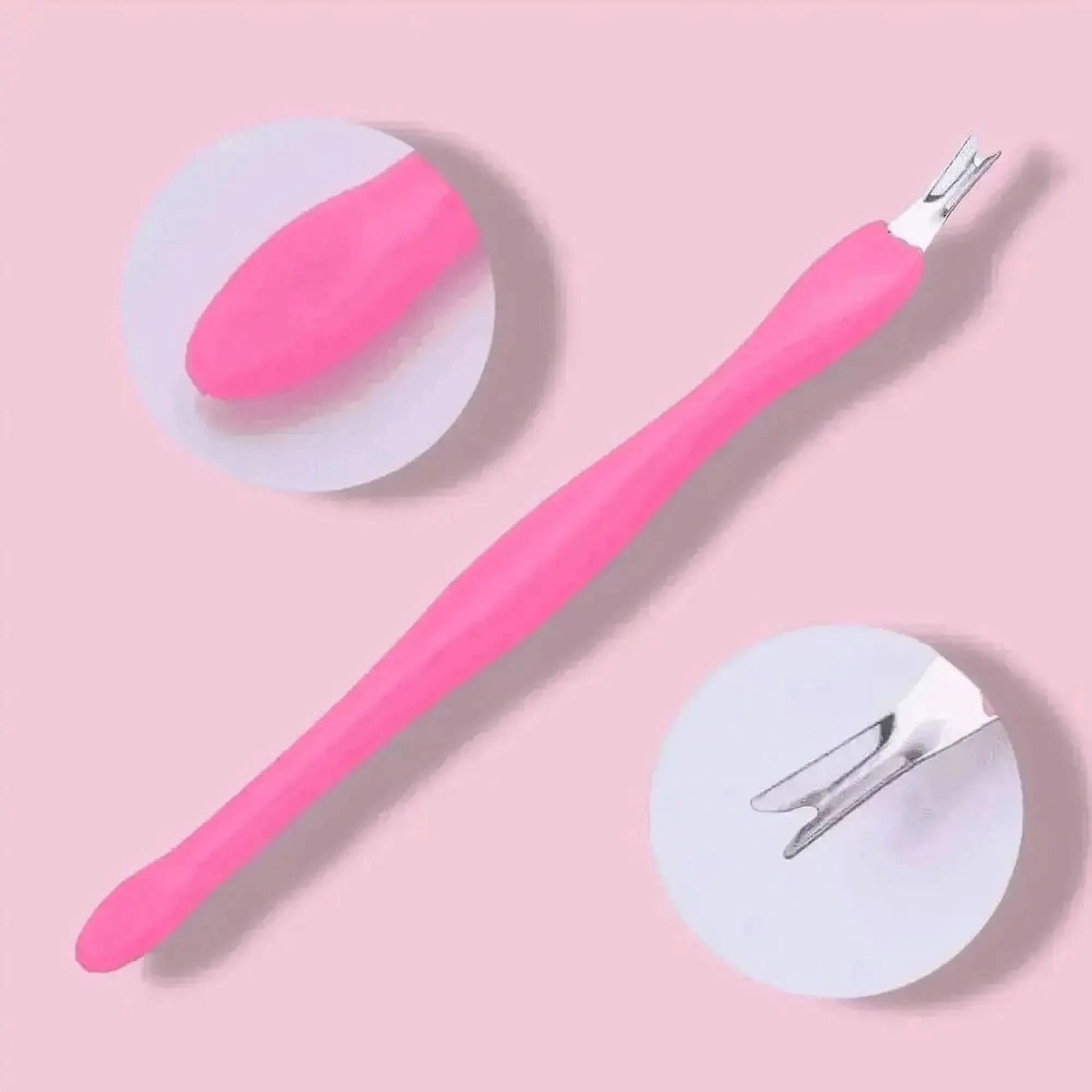 Pousse - Cuticules Acier Double - Embout - Saylana