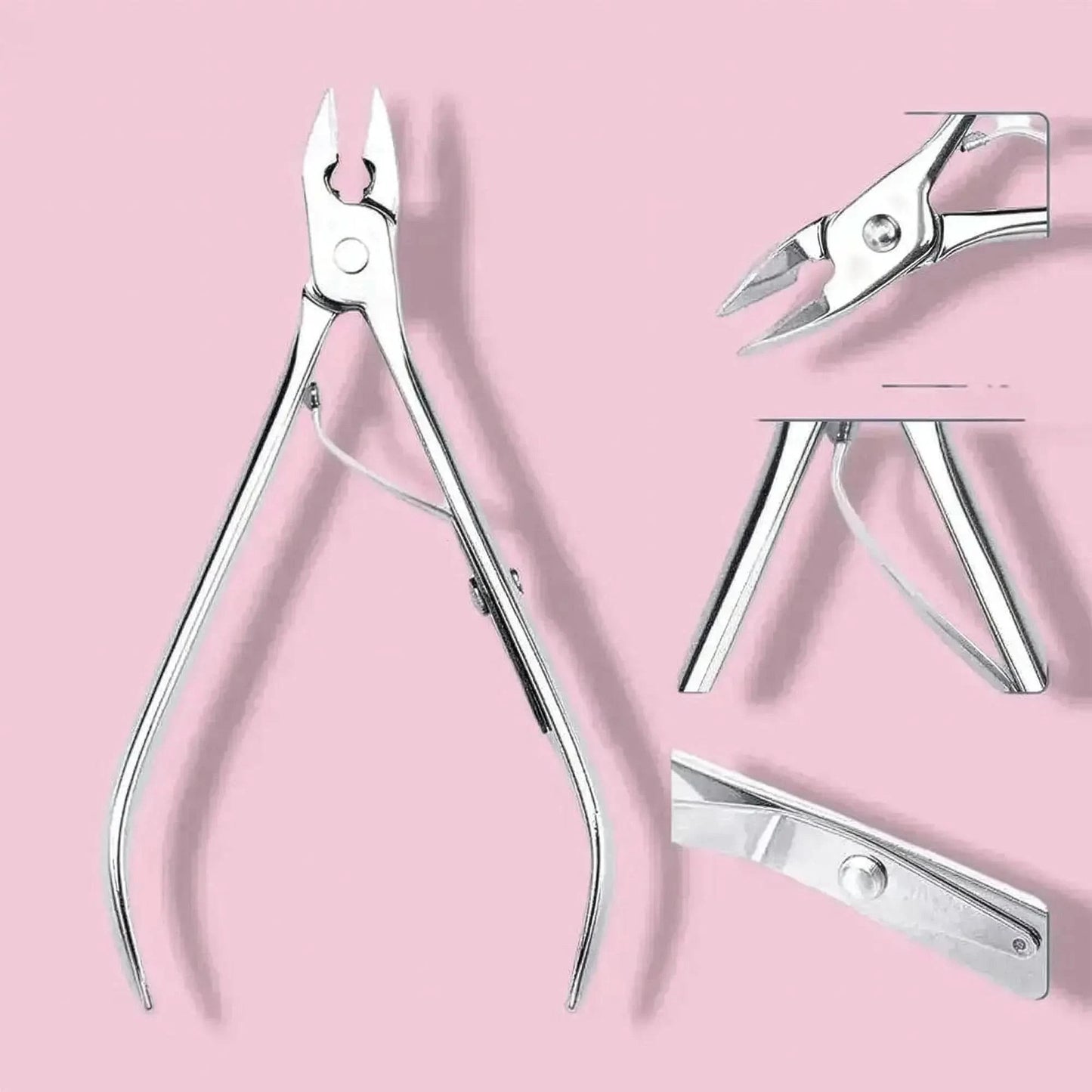 Pousse - Cuticules Acier Double - Embout - Saylana