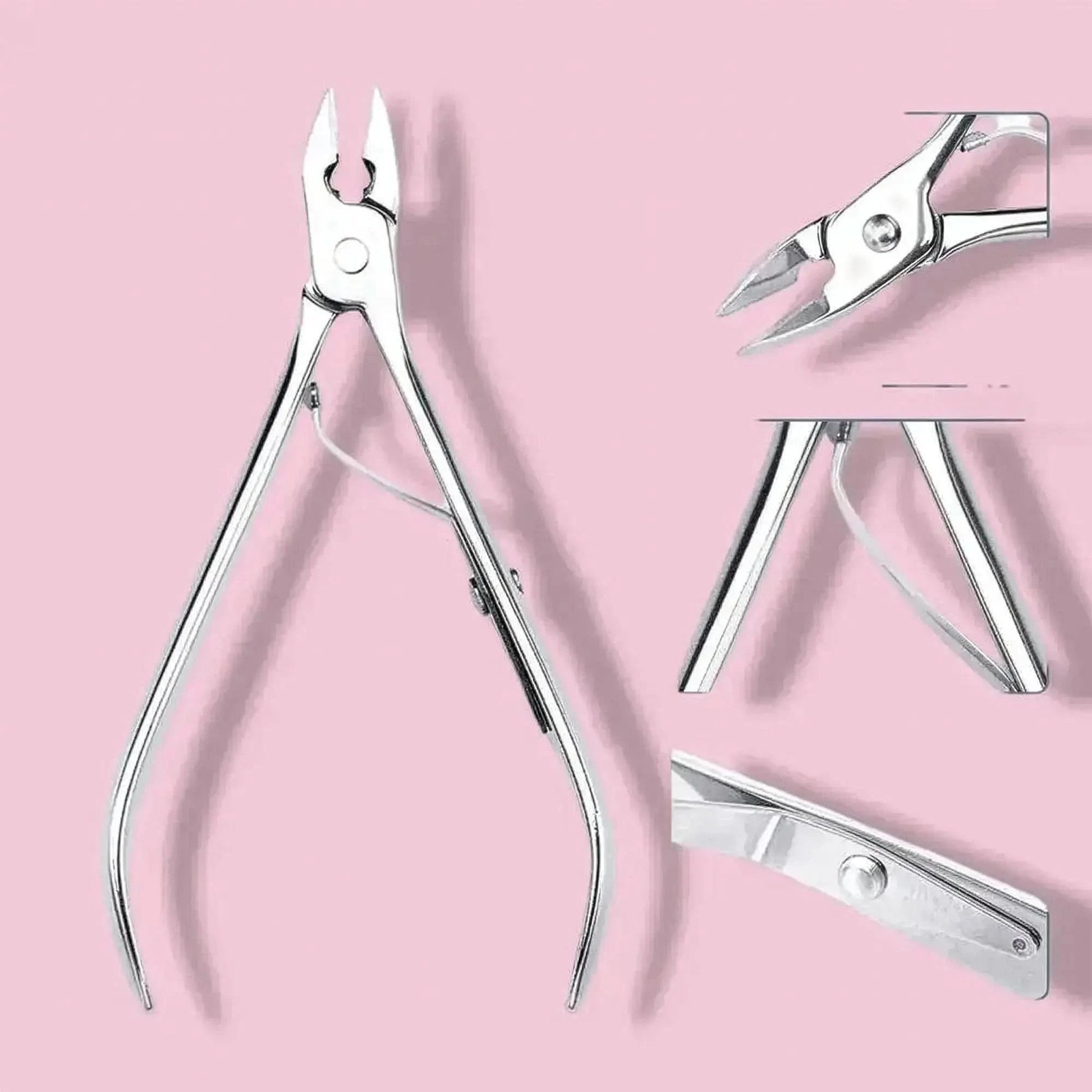 Pousse - Cuticules Acier Double - Embout - Saylana