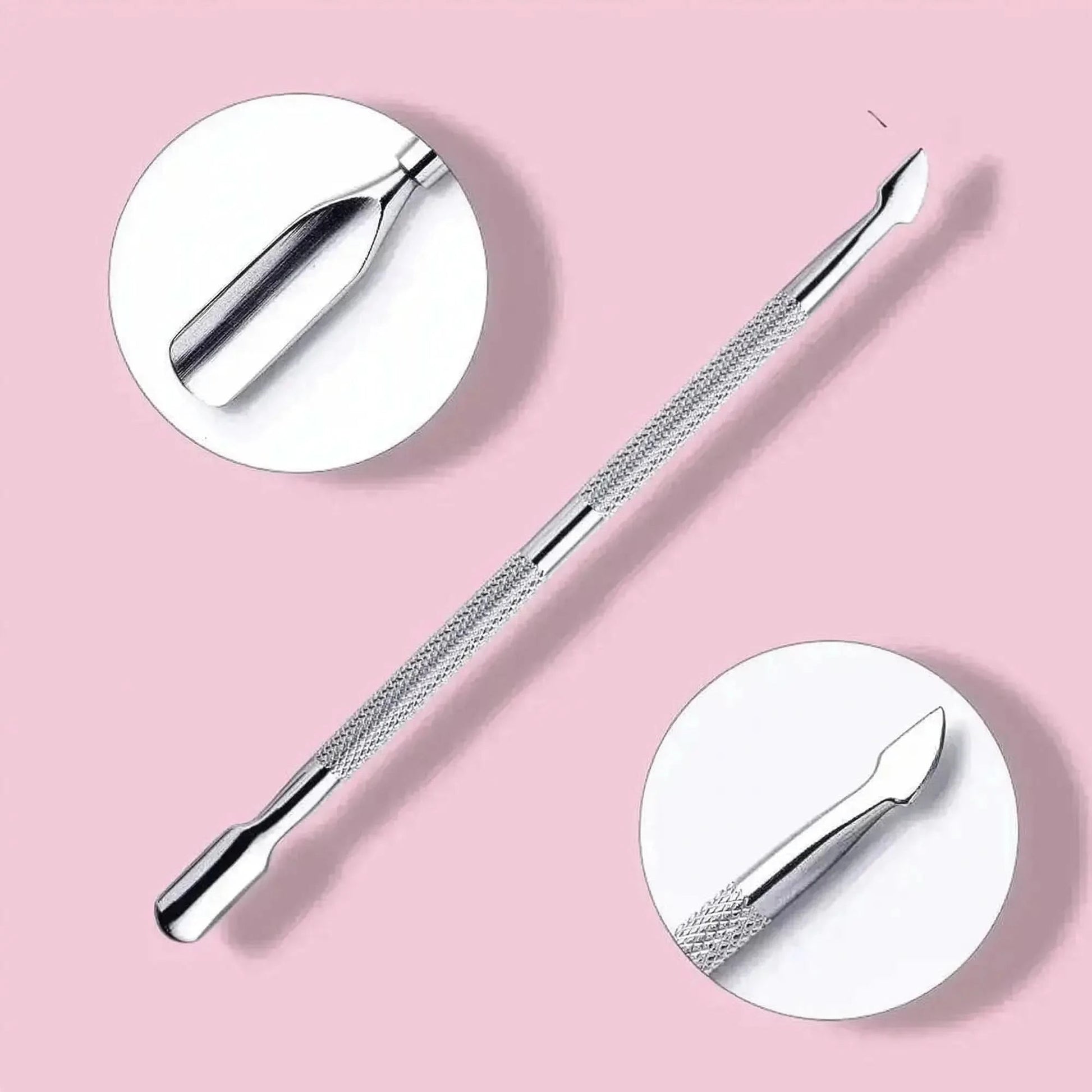 Pousse - Cuticules Acier Double - Embout - Saylana