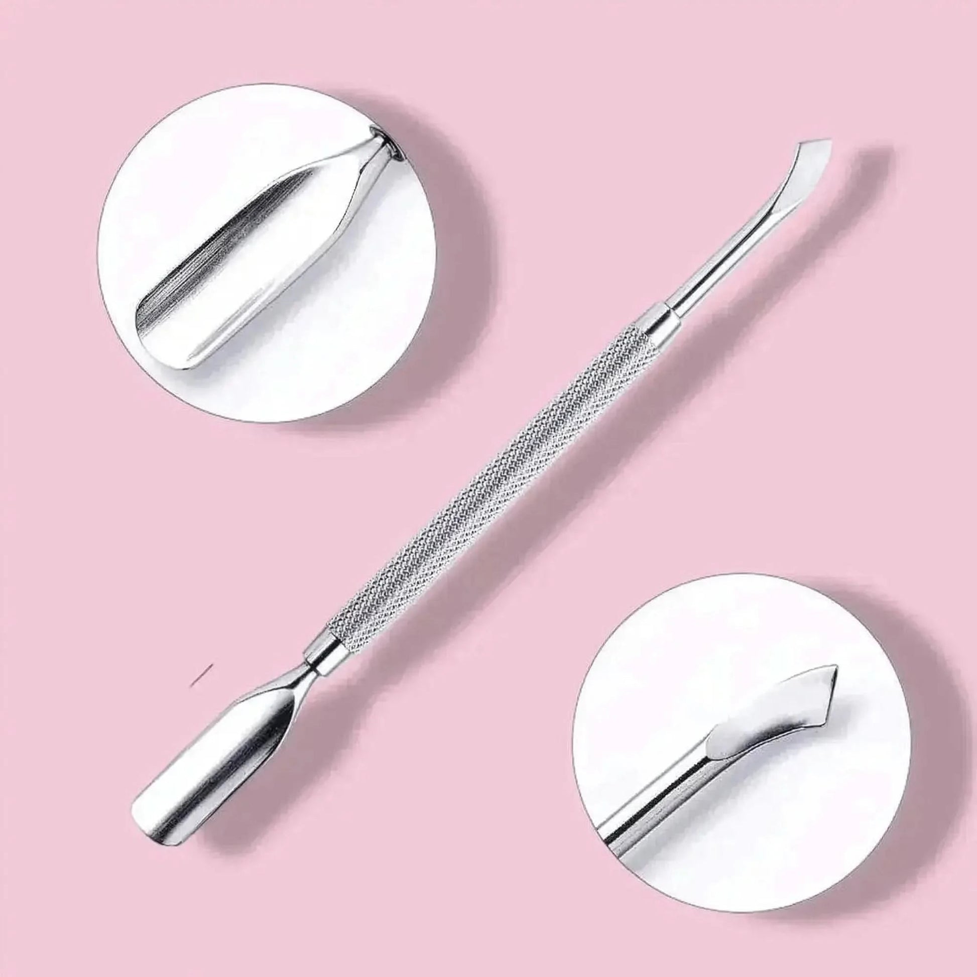 Pousse - Cuticules Acier Double - Embout - Saylana